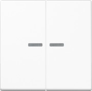 KNX RF Taster 2fach Thermoplast, Serie A 10921 ST BF WW 