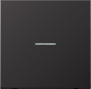 KNX RF Taster 1fach neutral, Aluminium AL 10911 ST D 