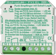 Funk-Empfänger m. Logik UP 1 Wechsl. 10A 230VAC FV2 EL 