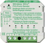 Funk-Sender UP 4 Eingänge FV2 S (230V AC) 