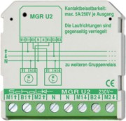Motor-Gruppen-Relais 230VAC,2W,5A MGR U2 