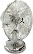 Tischventilator chrom 3 Stufen TRADITION TV 30 IICH 