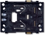 Grundträger 1fach schwarz 6346/10-101-500 