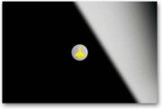 Bedienelement 1-fach Glas schwarz 6340-825-101-500 
