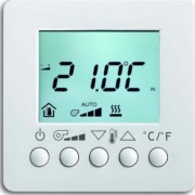 Raumtemperaturregler AP FAN Coil m.Display 6138/11-84 