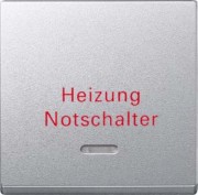 Wippe Kontr.Fenster alu Aufdruck Heizung 431860 