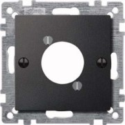 Zentralplatte anth f.Audio-Steckver.XLR 468914 