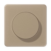 Abdeckung mit Drehknopf Serie CD, gold-bronz CD 1740 GB 