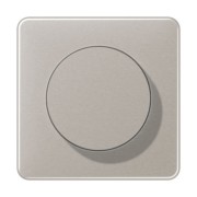 Abdeckung mit Drehknopf Serie CD, platin CD 1740 PT 
