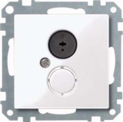 Steckdosen-Einsatz aws/gl Lautsprecher 296925 