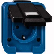 SCHUKO-Steckdose bl Informationsfeld 279091 