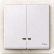 Doppelwippe pws Kontrollfenster IP44 MEG3424-0419 