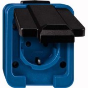 Steckdose bl Schuko.stift BRS 289378 