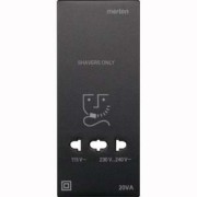 Zentralplatte anth für Rasiersteckdose 213514 