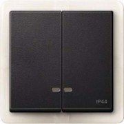 Doppelwippe anth Kontrollfenster IP44 MEG3424-0414 