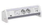 Steckdosenleiste DESK 2xUTE 902.0296 