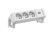 Steckdosenleiste DESK2 white 3xUTE 902.3101 