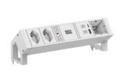Steckdosenleiste DESK2 white 2xCH 902.3223 