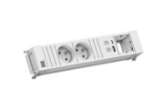 Steckdosenleiste 2xUTE 1xCM 1xUSB 916.714 