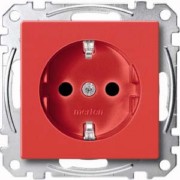 SCHUKO-Steckdose rrt mit Steckklemme MEG2300-0306 