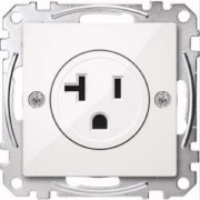 Steckdosen-Einsatz pws/gl USA 20A MEG2156-0319 