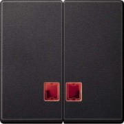 Doppelwippe anth mit Fenster (rot) MEG3456-0414 