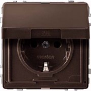 SCHUKO-Steckdose dbras Klappdeckel MEG2310-7215 
