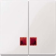 Doppelwippe pws/gl mit Fenster (rot) MEG3456-0319 
