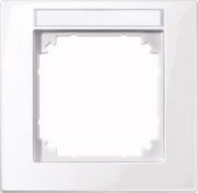 M-PLAN-Rahmen 1f. aws/gl beschriftbar 514125 