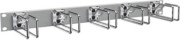 Querrangierpanel 1 HE, gr/chrom CPM 01-RAL 7035 