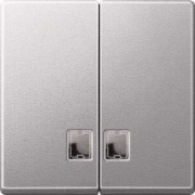 Wippe Symbol Fenster alu für Serienschalter 437560 