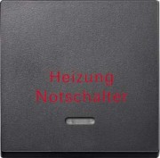Wippe Kontr.Fenster anth Aufdruck Heizung 431814 