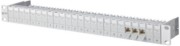 Patchfeld C6Amodul 24Port 1HE RAL7035 bestückt TN C6Amod-MP24-7035 