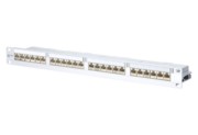 24-Port Panel E-DAT C6A 1HE modular Alu TN EDATC6A-MP24-mod 