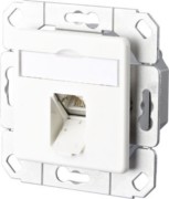 Anschlussdose C6A Upk 1xRJ45,Upk,rws TN EDATC6A-1UPk-rws 