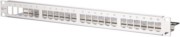 Patchfeld modul 24Port 1HE Edelstahl leer TN MPP24-Edst-leer 