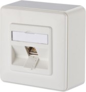 Anschlussdose, Cat.6A 1xRJ45,AP,rws TN E-DATmod-1AP-rws 