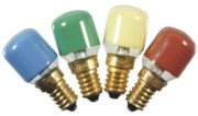 Scharnberger+Hasenbein Birnenlampe 26x57mm E14 235V 15W grün 40147 