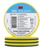 PVC Elektro-Isolierband 165YG1E Temflex165 gngb15X10 