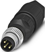 Sensorsteckverbinder St.,3p M8 gerade SACC-M 8MS-3QO-0,25M 