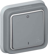 Ausschalter 2p.gr AP, 10A,250V, IP55 Legrand 069530 