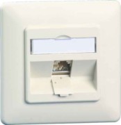 Anschlussdose C6Amodul UP 1Port 180 UP,rws TN C6Amod-1UP-180rw 