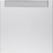 Wippe alu matt m.Beschriftungsfeld 16261404 