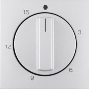 Abdeckplatte alu mit Regulierknopf 16321404 