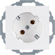 Schuko-Steckdose pws 45° 47271909 