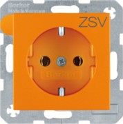 Schuko-Steckdose or Aufdruck ZSV 47431907 
