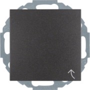Schuko-Steckd.anth/matt mit Klappdeckel 47441606 