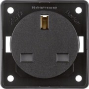 Steckdose sw mit Schutzkontakt 9626205 