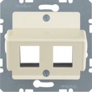 Zentralplatte ws f.Krone Modular-Jack 146402 