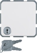 Schuko-Steckd.pws mit Klappdeckel 476309 